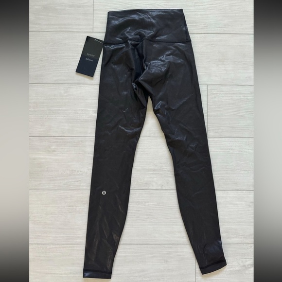 Brand New Lululemon Wunder Train High Rise Leggings 28” Foil - Picture 4 of 5